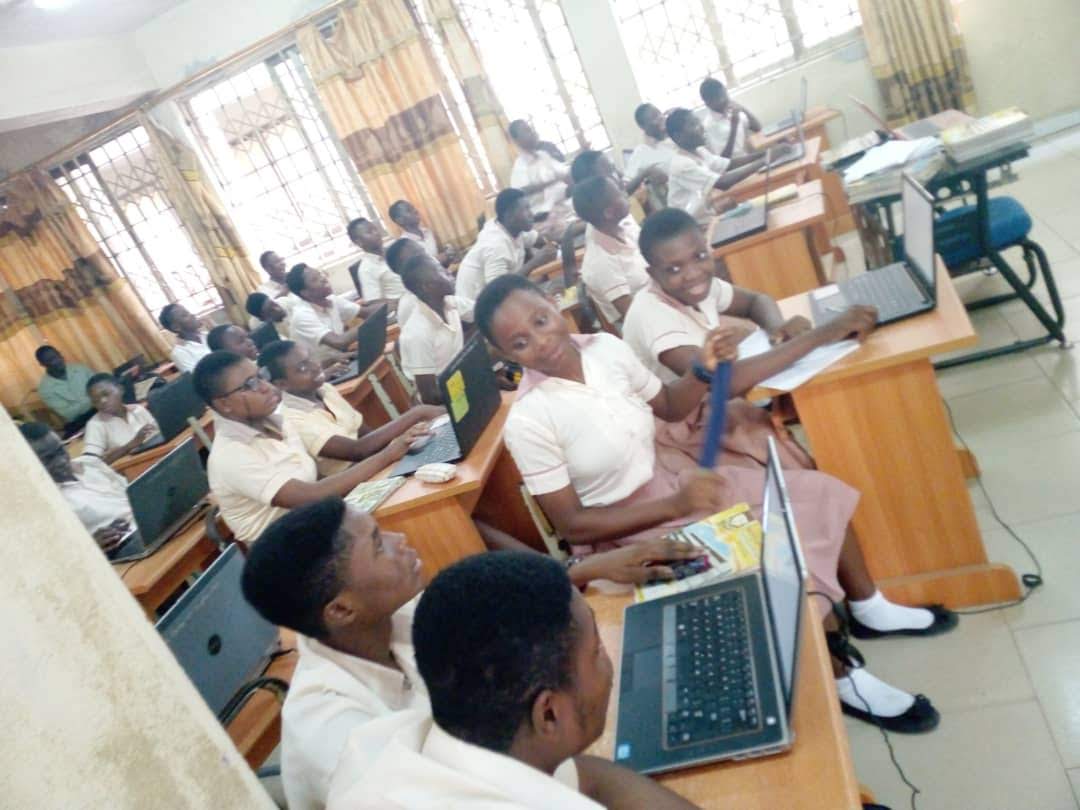 Coding at Asare Oppong School Complex - Logic Kids Ghana